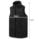 Trizand Heated Vest, USB, Size M, Black