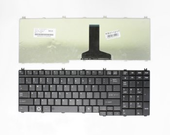 TOSHIBA Satellite Laptop Keyboard for L350, L500, P200, P300 Series, US Layout, Black