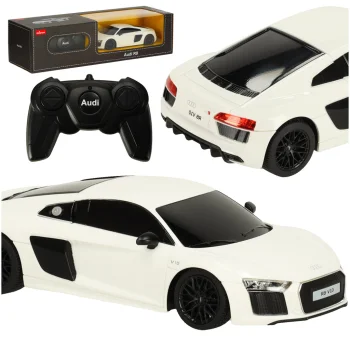 RC Car Model with Remote, Audi R8 2015 (1:24)
