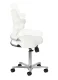 Adjustable Hairdresser, Cosmetologist, Podiatrist and Masseur Chair Azzurro Special 152, White