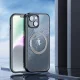 Apple iPhone 15 Plus 6.7\'\' Dux Ducis Aimo Armored MagSafe Cover Case, Black