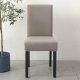 Universal Stretch Chair Cover with Herringbone Pattern, Beige