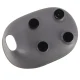 Elephant Shaped Kitchen Colander / Strainer, Purple/Grey