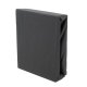 Хлопковая трикотажная простыня на резинке Ruhhy 180x200 см, серая