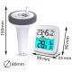 Berdsen BD-913 Wireless Weather Station with Pool Sensor, White