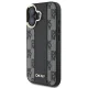 DKNY iPhone 16 Plus Case Checkered Pattern MagSafe, Black