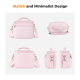 K&F Concept Camera Sling Bag 5L, Pink