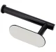 Black Self-Adhesive Stainless Steel Toilet Paper Holder