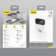 Dudao K31 10000 mAh 22.5W Power Bank with Built-in Cable, White