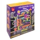 Marble Run Obstacle Course Puzzle Game with 6 Metal Balls