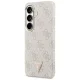 Guess 4G Triangle Logo MagSafe Case for Samsung Galaxy S26, Pink