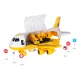 Interactive Airplane with Construction Vehicles, Sound and Light
