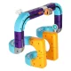 Magnetic Building Blocks - Racing Track with Cars, 129 Pieces