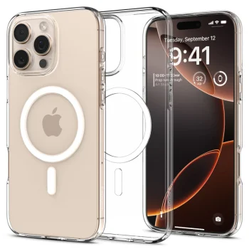 Spigen iPhone 16 Pro Max Case Liquid Crystal MagSafe, Transparent