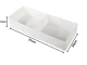 Large Underwear and Sock Drawer Organizer, 2 Compartments