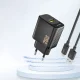 Dudao A27S 25W GaN USB-A Wall Charger - Black