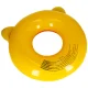 Inflatable swimming ring for kids, tiger print, 80 cm, up to 60 kg