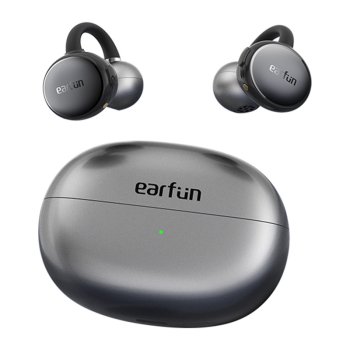 Open-Ear Wireless Headphones EarFun Clip Bluetooth 6.0 Black