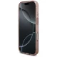 Guess IML Flowers Pearl Strap MagSafe Phone Case Cover iPhone 17 Pro - Pink