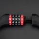 Rockbros RKS507 5-Digit Combination Steel Cable Bicycle Lock 180cm Black