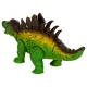 Remote-controlled dinosaur - RC Stegosaurus - walks, lights up, and roars.