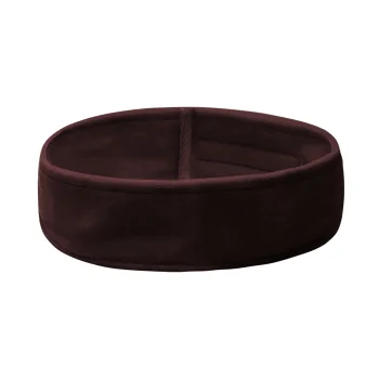 Velour Cosmetic Headband, Brown