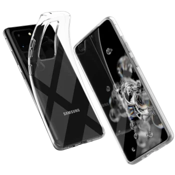 Samsung Galaxy S20 Ultra (SM-G988F) Ultraslim TPU Case Cover, Transparent