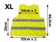 Gaismu Atstarojošā Aizsargveste, XL | Safety Visibility Reflective Vest