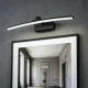 Modern LED Arc Wall Sconce 40cm Neutral White Light, Black