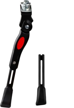 Adjustable Bicycle Kickstand 24-29", Black