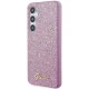 Guess Samsung Galaxy S24 Case Glitter Script, Purple