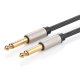 Ugreen Mono TS Jack Audio Cable 6.35mm, 5m, Black