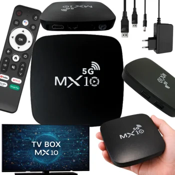 Smart TV Box Android 4K Ultra HD Media Player WiFi 5G 2/16GB