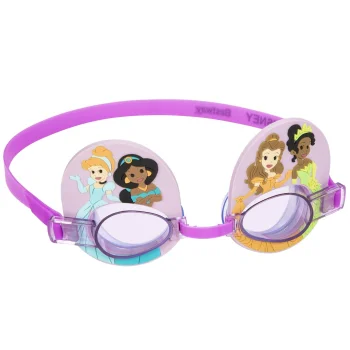 Bestway Princess Deluxe Kids Swimming Goggles, Purple