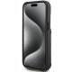 Karl Lagerfeld iPhone 15 Case Saffiano Monogram Ikonik Patch, Black