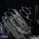 Hybrid Armor Trendy vāciņš iPhone 16 Pro Max ar MagSafe, melns