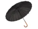 Large XXL Umbrella with 24 Ribs, 105cm, Black