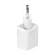 Baseus Super Si Quick Charger 1C 20W with USB-C to Lightning Cable 1m, White