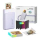 Liene Pearl N200 Pro 2x3\" Portable Photo Printer Kit, Purple