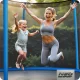Garden Trampoline 8ft / 252 cm with Outer Net and Ladder Neo-Sport