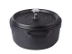 Casserole Pot with Non-Stick Coating and Lid, 4L, Induction/Gas, Black