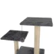 Purlov 71 cm Cat Tree with Scratching Post, Grey