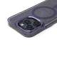Wozinsky Glitter Case with MagSafe for Samsung Galaxy S25 - Purple Glitter