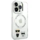 Karl Lagerfeld Karl & Choupette Aluminum MagSafe Case for iPhone 14 Pro Max