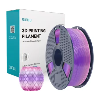 Sunlu PLA Transparent Rainbow 03 3D Printer Filament