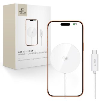 MagSafe Wireless Charger Tech-Protect A50 25W White