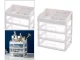 Cosmetics and Jewelry Organizer with Drawers XXL, White
