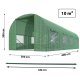 Plonos 4916-B Garden Foil Greenhouse 2.5 x 4 m (10 m2)