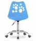 Leobert Print Office Chair, Blue