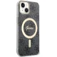 Guess iPhone 15 Case IML 4G MagSafe, Black